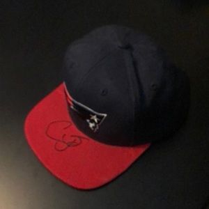 Personally Signed Chandler Jones Flat Top Hat